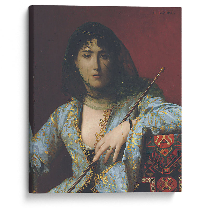 Veiled Circassian Beauty - Jean-Léon Gérôme - Canvas Print