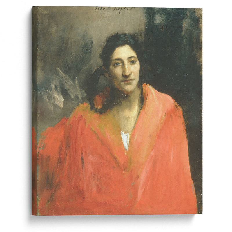 Gitana (circa 1876) - John Singer Sargent - Canvas Print