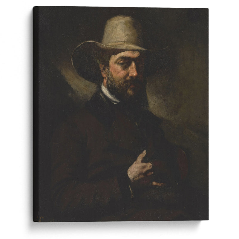 Portrait d’Urbain Cuenot - Gustave Courbet - Canvas Print