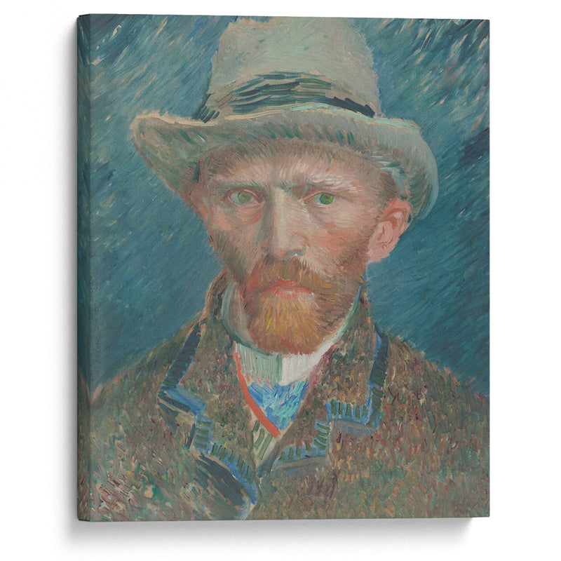 Self-portrait (1887) - Vincent van Gogh - Canvas Print