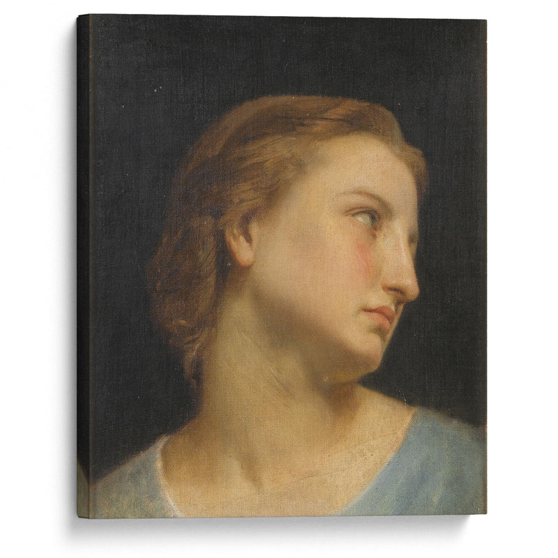 Study Of A Woman’s Head (Philomèle Et Progné) - William Bouguereau - Canvas Print