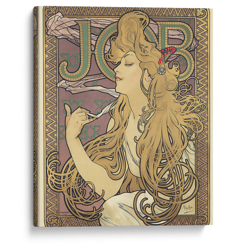 Job (1896) - Alphonse Mucha - Canvas Print