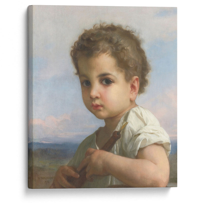 Joueur de flûte (1878) - William Bouguereau - Canvas Print