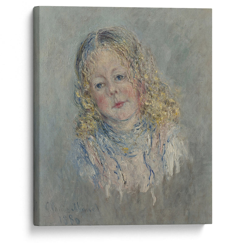 Portrait d’André Lauvray ( 1880) - Claude Monet - Canvas Print