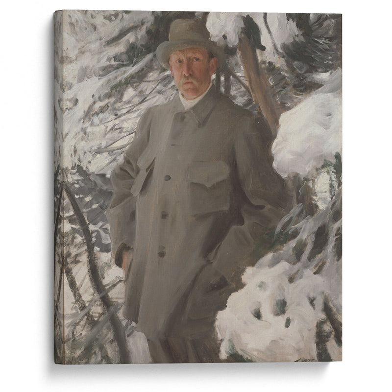 The Painter Bruno Liljefors (1906) - Anders Zorn - Canvas Print