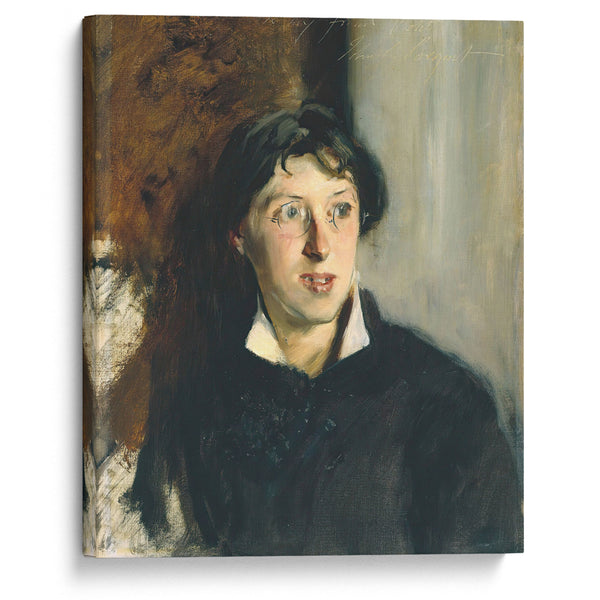 Portrait of Vernon Lee (1856–1935) (1881) - John Singer Sargent - Canvas Print