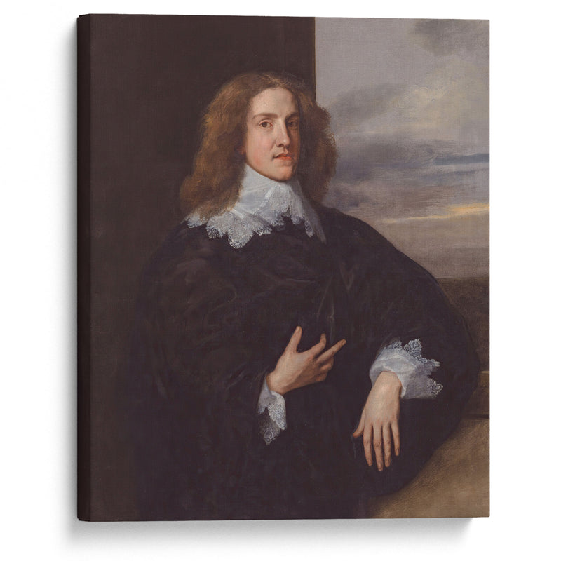 Young Gentleman (ca. 1640) - Anthony van Dyck - Canvas Print