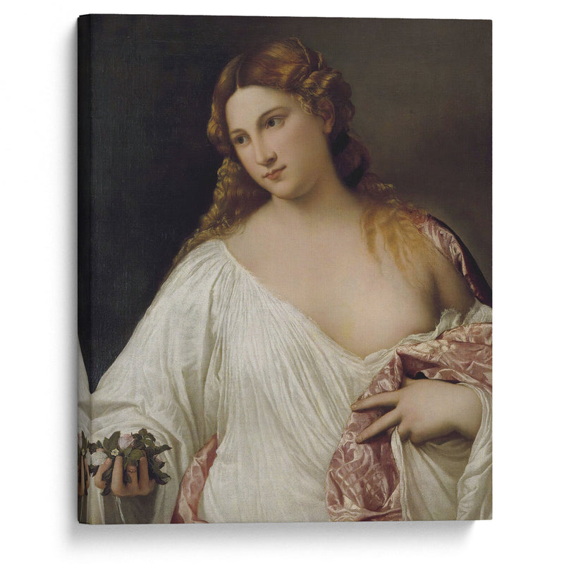 Flora (1517) - Titian - Canvas Print