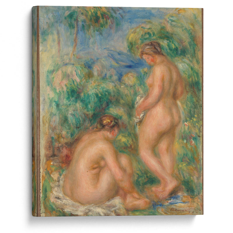 Bathing women (1916) - Pierre-Auguste Renoir - Canvas Print