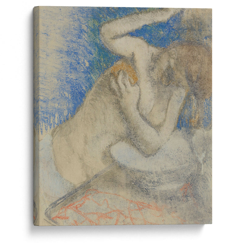 Femme À Sa Toilette (circa 1892) - Edgar Degas - Canvas Print