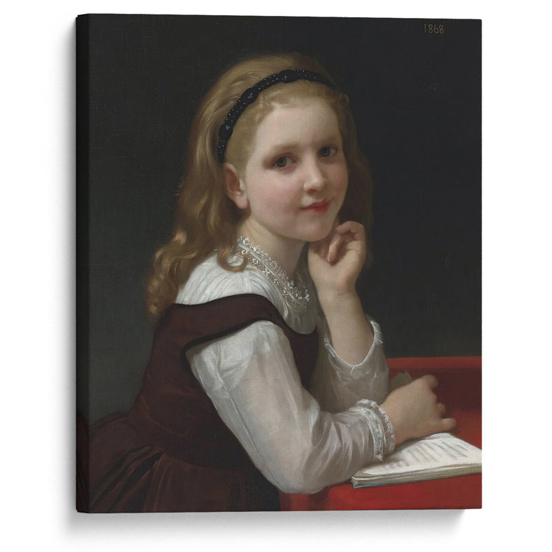 Distraction (1868) - William Bouguereau - Canvas Print