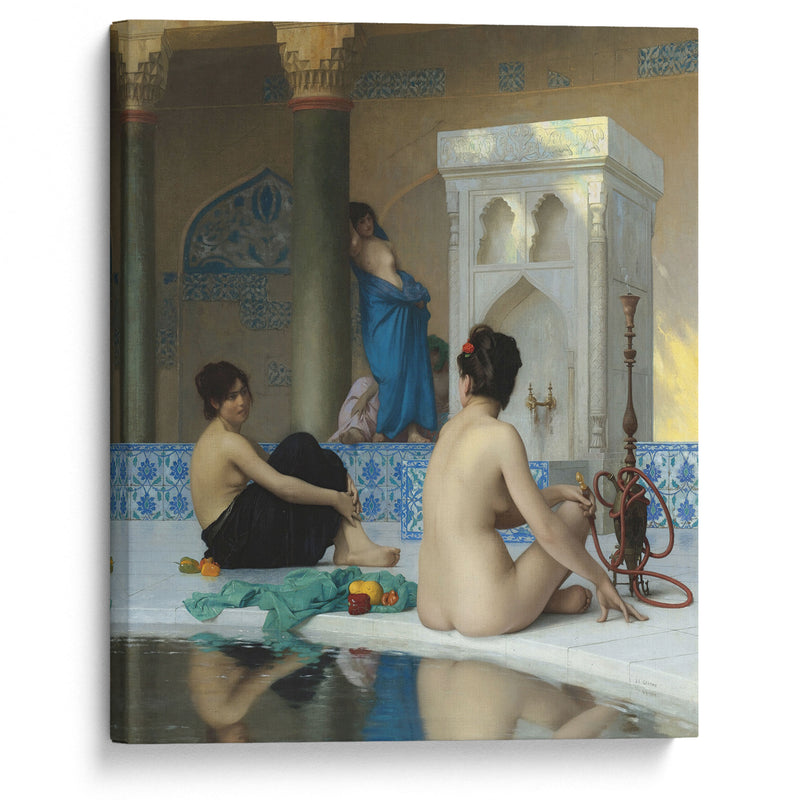 After the Bath (19th century) - Jean-Léon Gérôme - Canvas Print