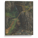 Les Gorges des Saillon (1875) - Gustave Courbet - Canvas Print