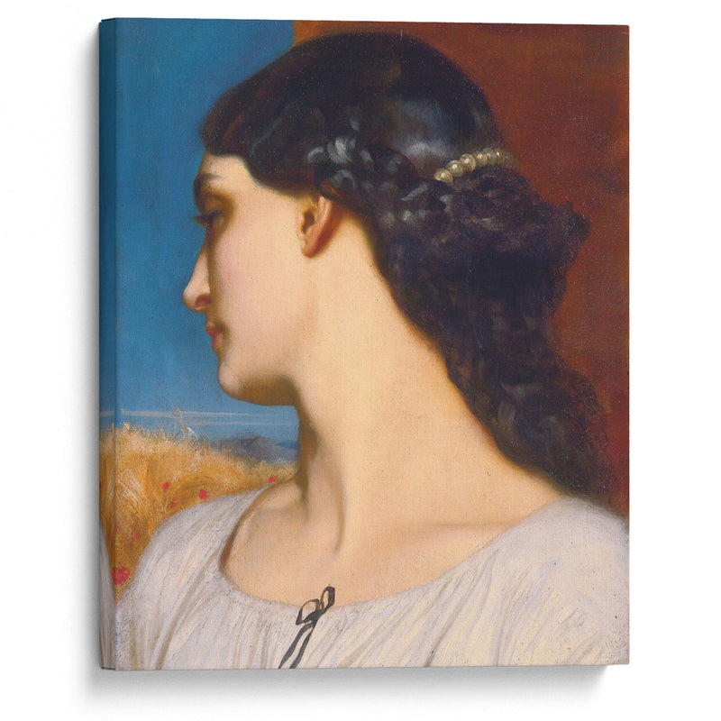 La Nanna (Sunny Hours) - Frederic Leighton - Canvas Print