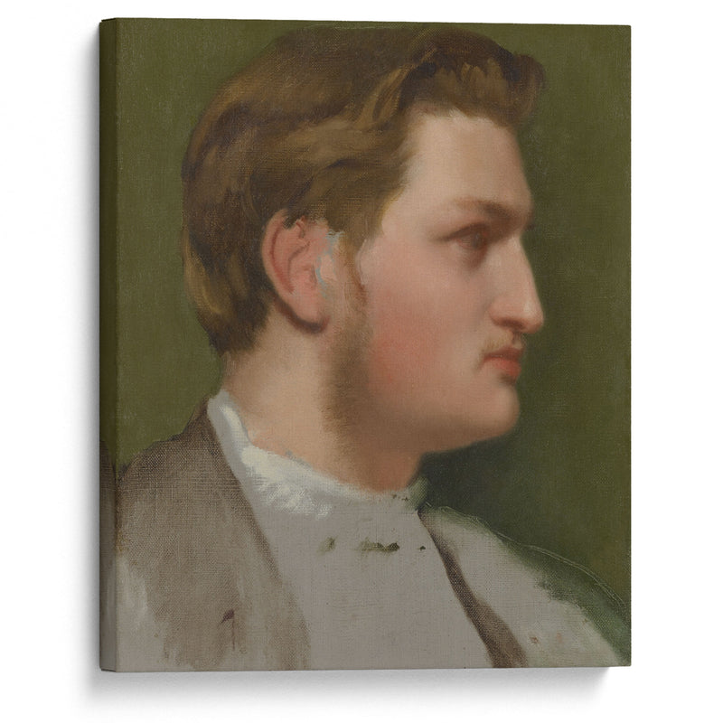 Portrait of Paul Valpinçon (c. 1855) - Edgar Degas - Canvas Print