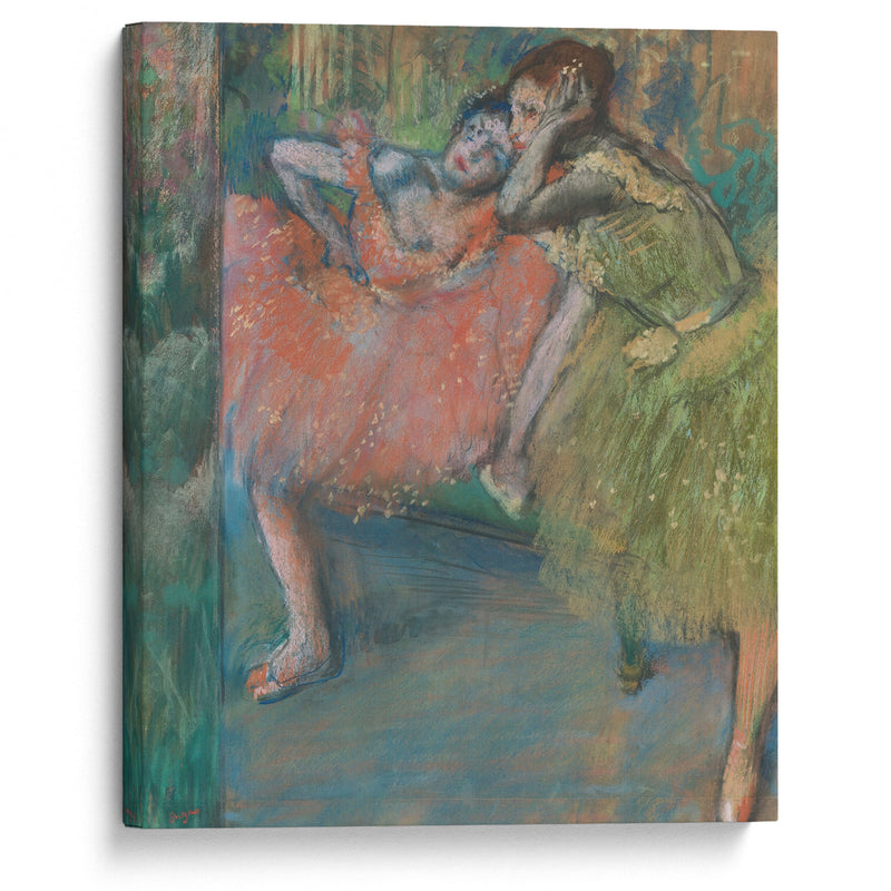 Danseuses Au Foyer (circa 1901) - Edgar Degas - Canvas Print