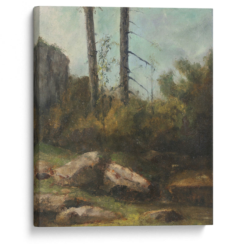 La Garenne de Bussac en Saintogne - Gustave Courbet - Canvas Print