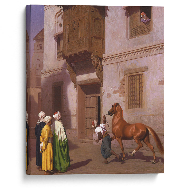 The Horse Market (1867) - Jean-Léon Gérôme - Canvas Print