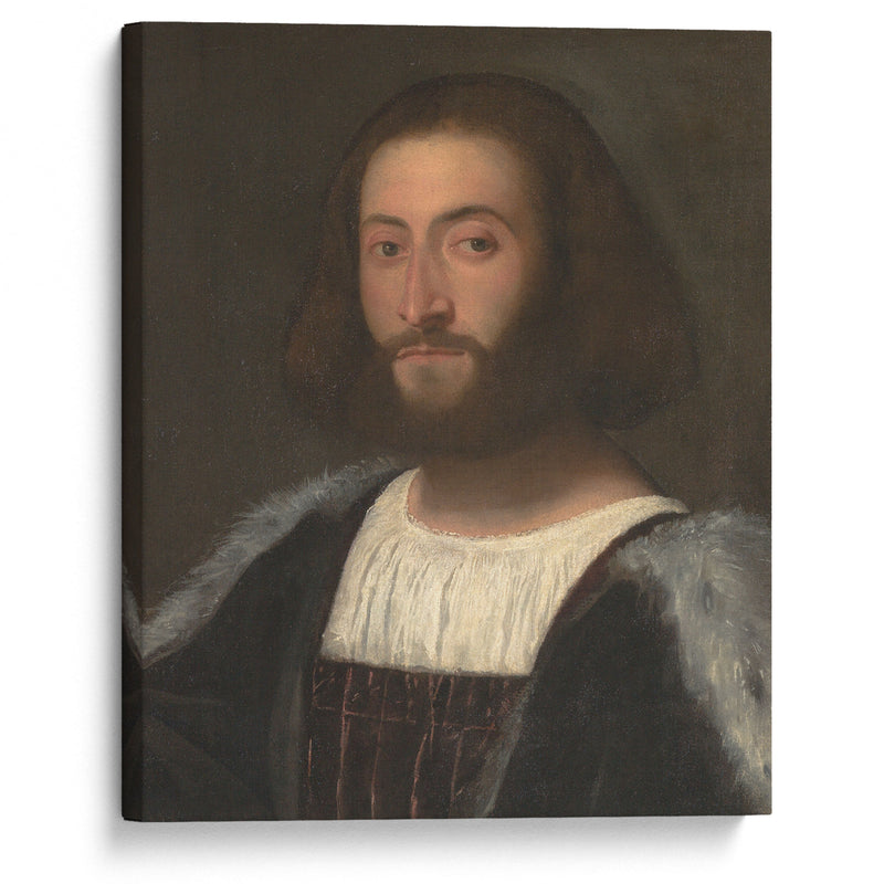 Portrait of a Man (1508-1510) - Titian - Canvas Print