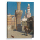Une Journée Chaude Au Caire (Devant La Mosquée) - Jean-Léon Gérôme - Canvas Print