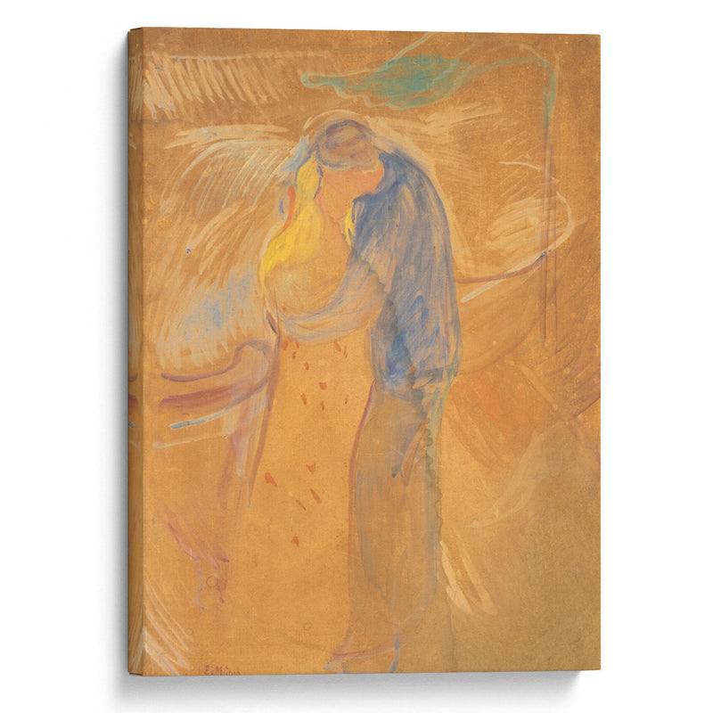 Kiss (1906-1907) - Edvard Munch - Canvas Print