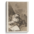 Correccion. (Correction.) (1796-1797) - Francisco de Goya - Canvas Print