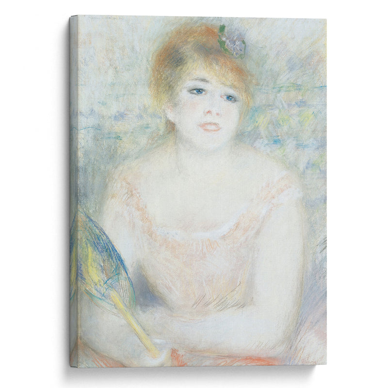 Mlle. Jeanne Samary (1878) - Pierre-Auguste Renoir - Canvas Print