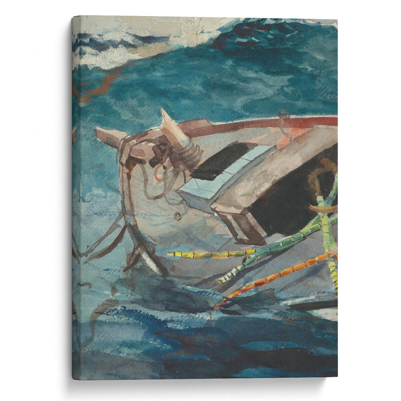 Study for ‘The Gulf Stream’ (1898-1899) - Winslow Homer - Canvas Print