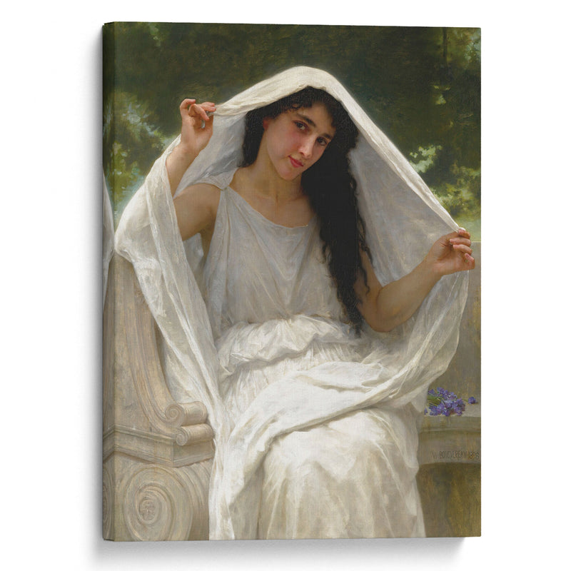 Le Voile (1898) - William Bouguereau - Canvas Print