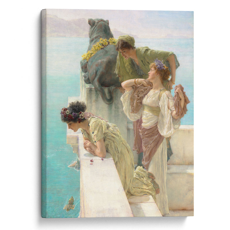 A Coign of Vantage (1895) - Lawrence Alma-Tadema - Canvas Print