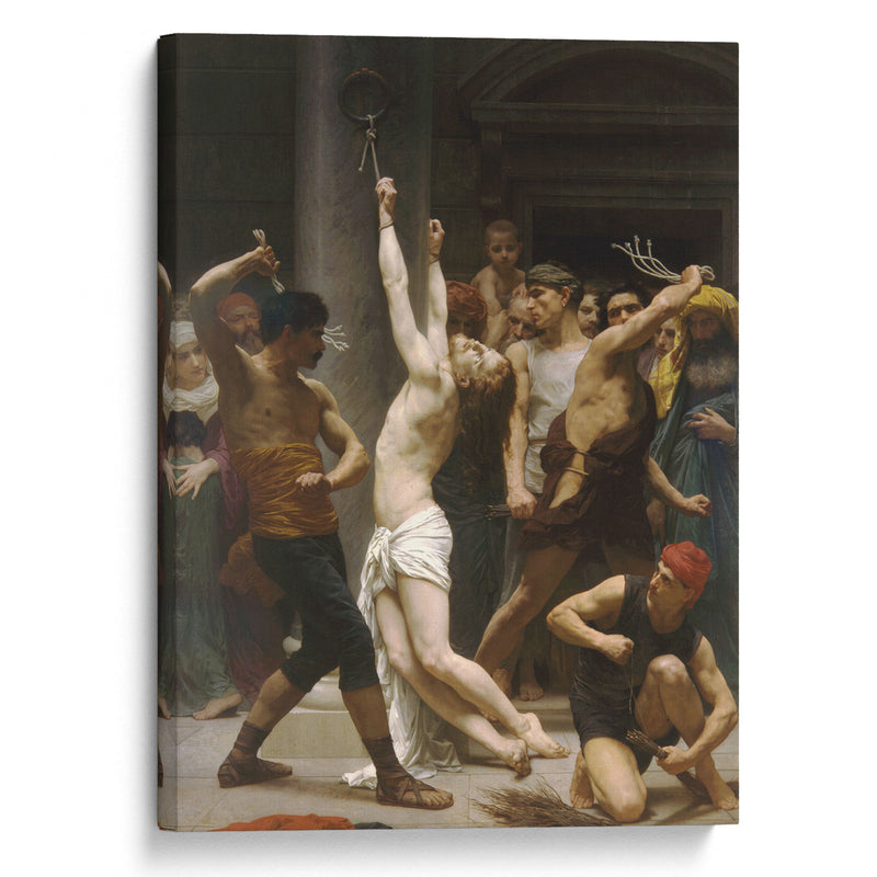 The Flagellation of Our Lord Jesus Christ (1880) - William Bouguereau - Canvas Print