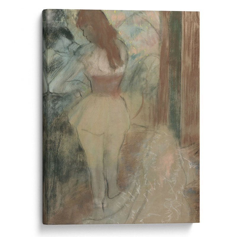 Danseuse S’habillant (ca 1889) - Edgar Degas - Canvas Print