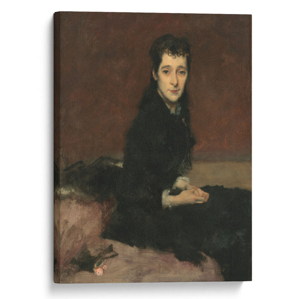 Mrs. Charles Gifford Dyer (Mary Anthony) (1880) - John Singer Sargent - Canvas Print