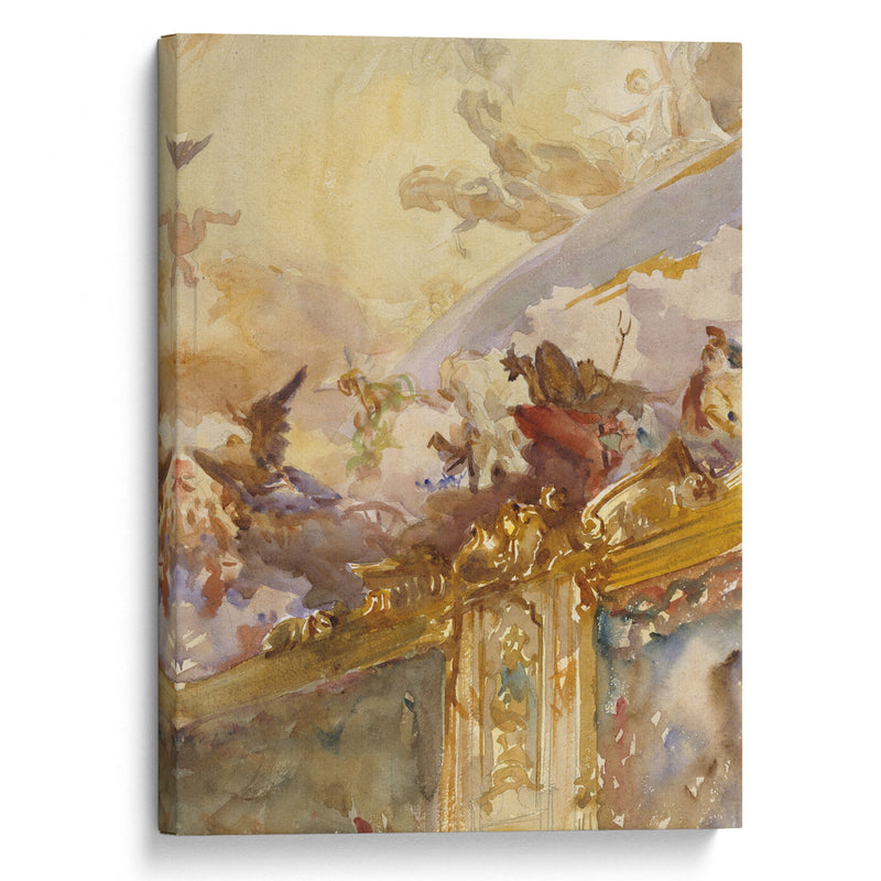 Tiepolo Ceiling, Milan (circa 1898 –1900) - John Singer Sargent - Canvas Print