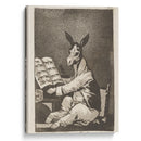 Asta su Abuelo. (And so was his grandfather.) (1796-1797) - Francisco de Goya - Canvas Print