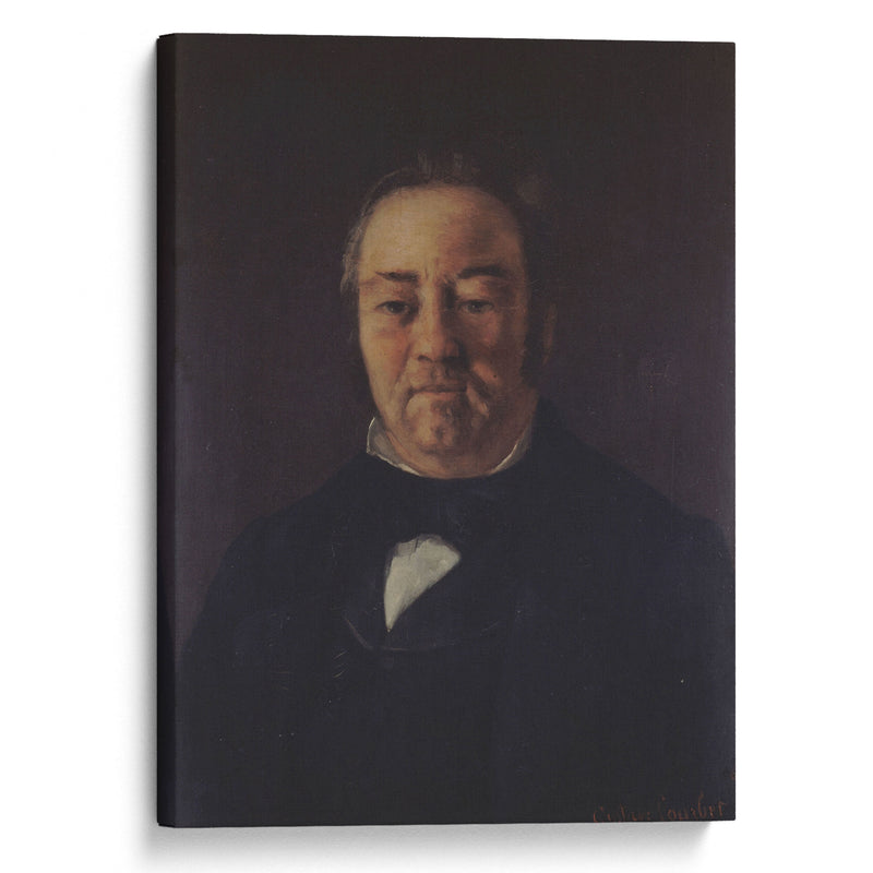 Portrait de Monsieur Corbinaud (1863) - Gustave Courbet - Canvas Print