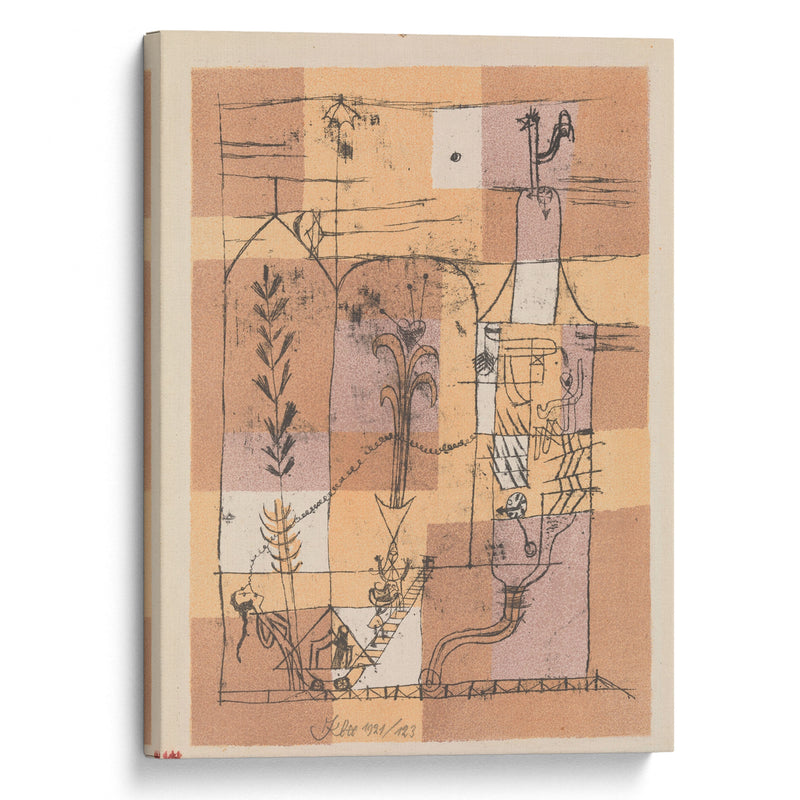 Hoffmannesque Scene (1921) - Paul Klee - Canvas Print