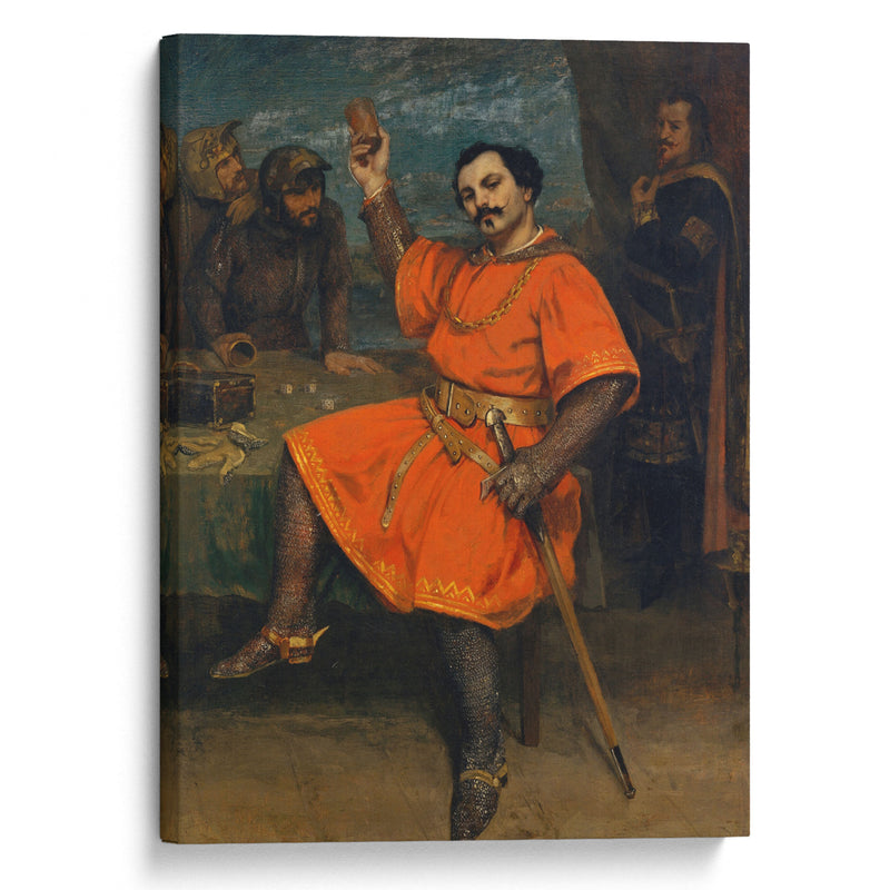 Louis Gueymard (1822–1880) as Robert le Diable (1857) - Gustave Courbet - Canvas Print