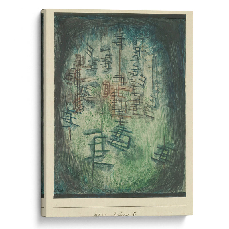 Lichtung E (Clearing E) (1930) - Paul Klee - Canvas Print