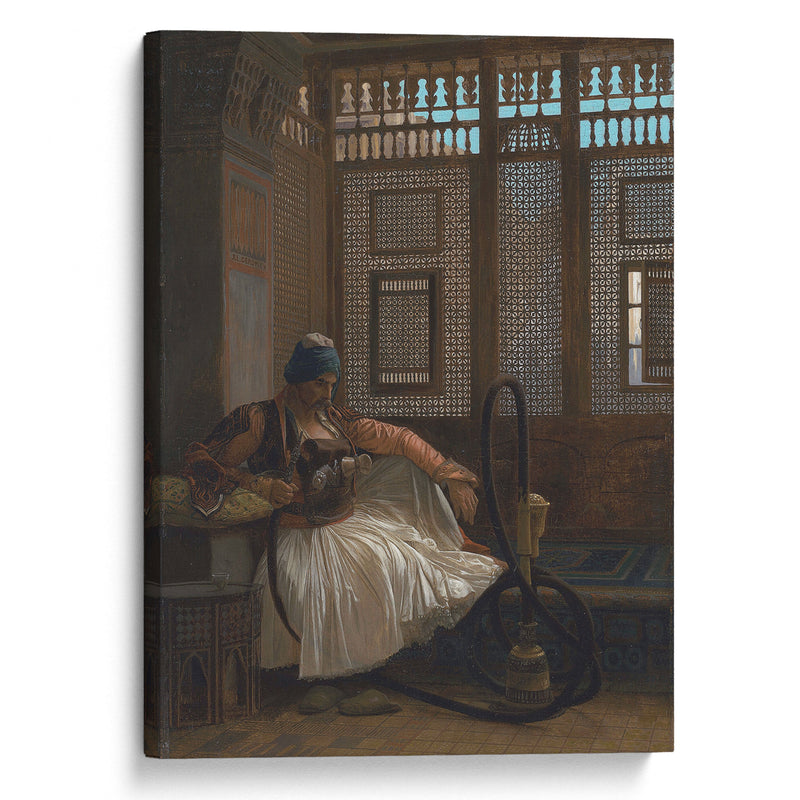 Arnaut fumant - Jean-Léon Gérôme - Canvas Print