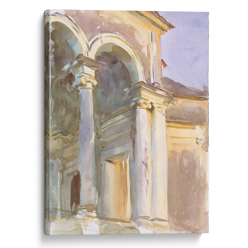 Loggia, Villa Giulia, Rome (circa 1907) - John Singer Sargent - Canvas Print