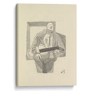 As a wife has a cow 2 (1926) - Juan Gris - Canvas Print