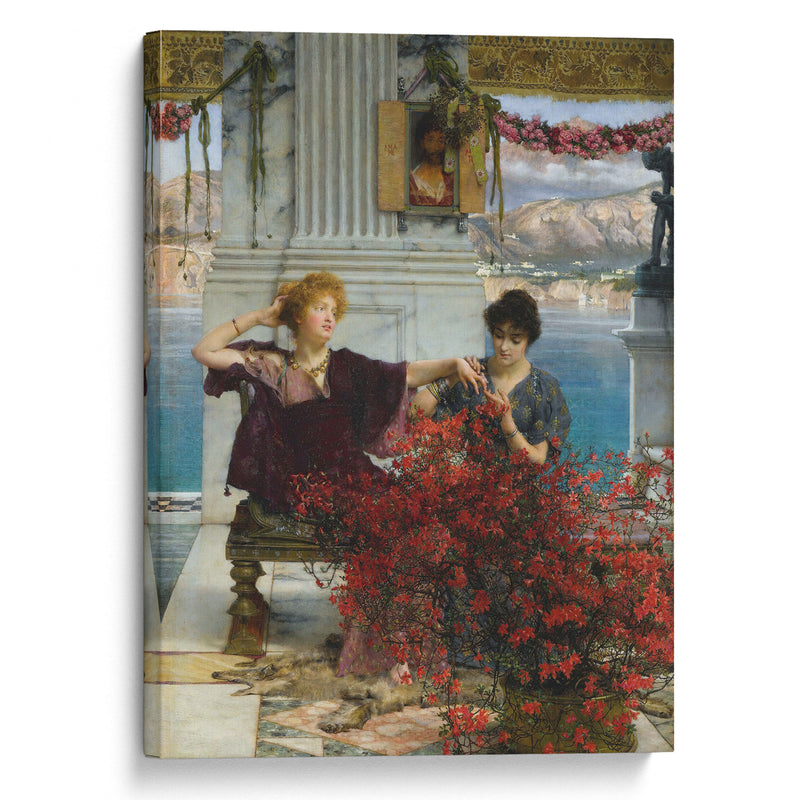 Love’s Jewelled Fetter (The Betrothal Ring) - Lawrence Alma-Tadema - Canvas Print