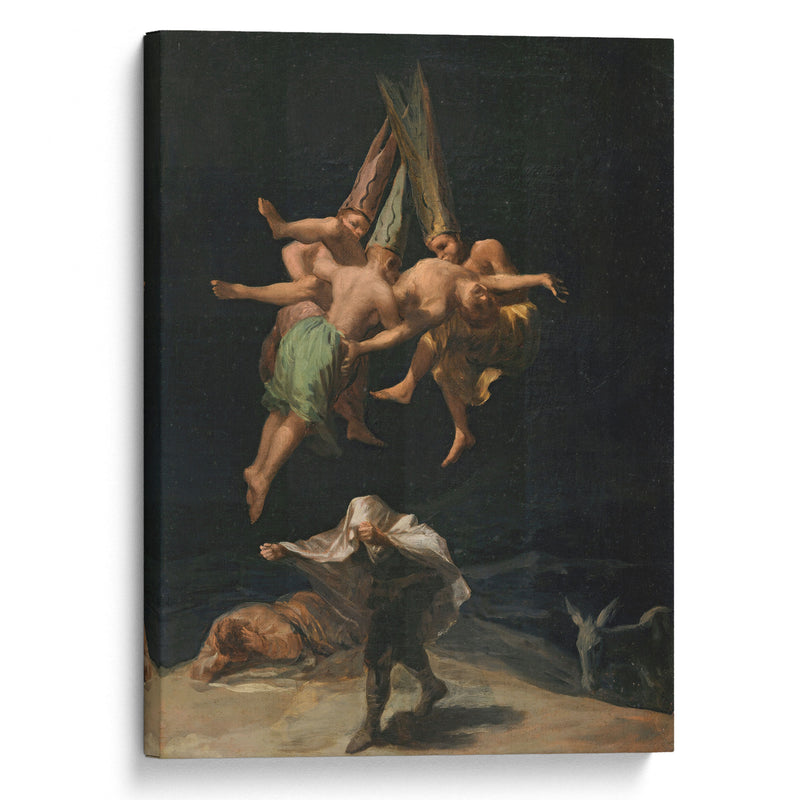 Witches’ Flight (1798) - Francisco de Goya - Canvas Print