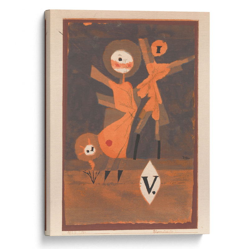Flower Family V. (1922) - Paul Klee - Canvas Print