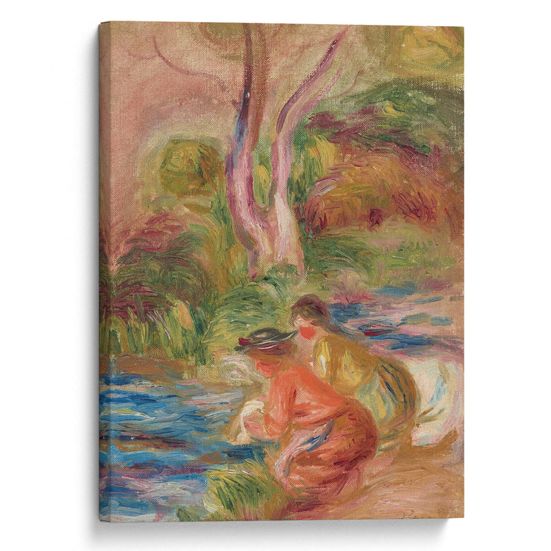 Les Laveuses - Pierre-Auguste Renoir - Canvas Print