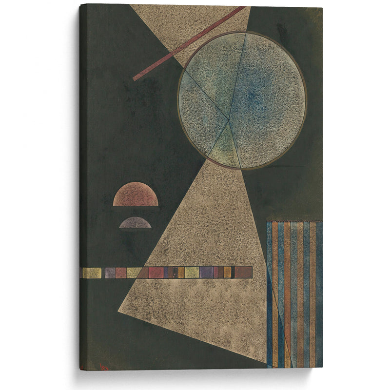 Treffpunkt (Meeting-Point) (1928) - Wassily Kandinsky - Canvas Print