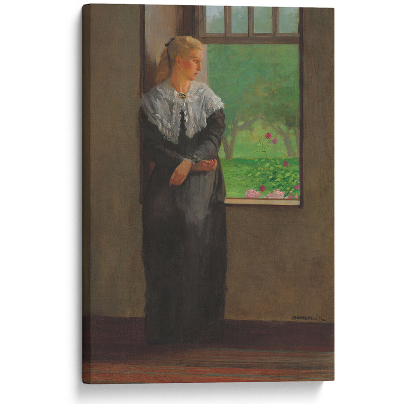 Reverie (1872) - Winslow Homer - Canvas Print