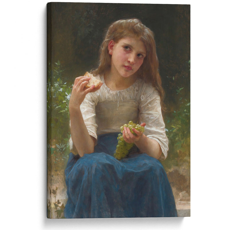 Le Goûter (1901) - William Bouguereau - Canvas Print