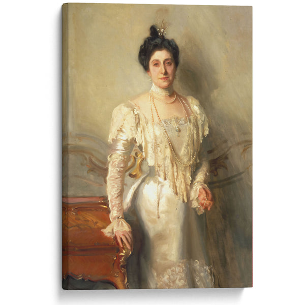 Portrait of Mrs. Asher B. Wertheimer (1898) - John Singer Sargent - Canvas Print